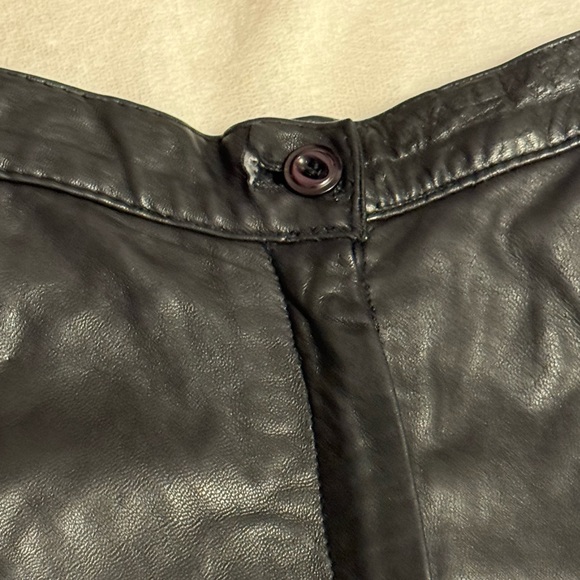 Vintage Leather Shorts - Picture 4 of 8